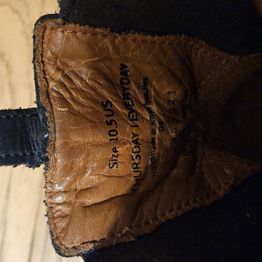 Thursday Boot Co. Dreamer Boots In Black Size 10.5 Chelsea Booties - Picture 11 of 11